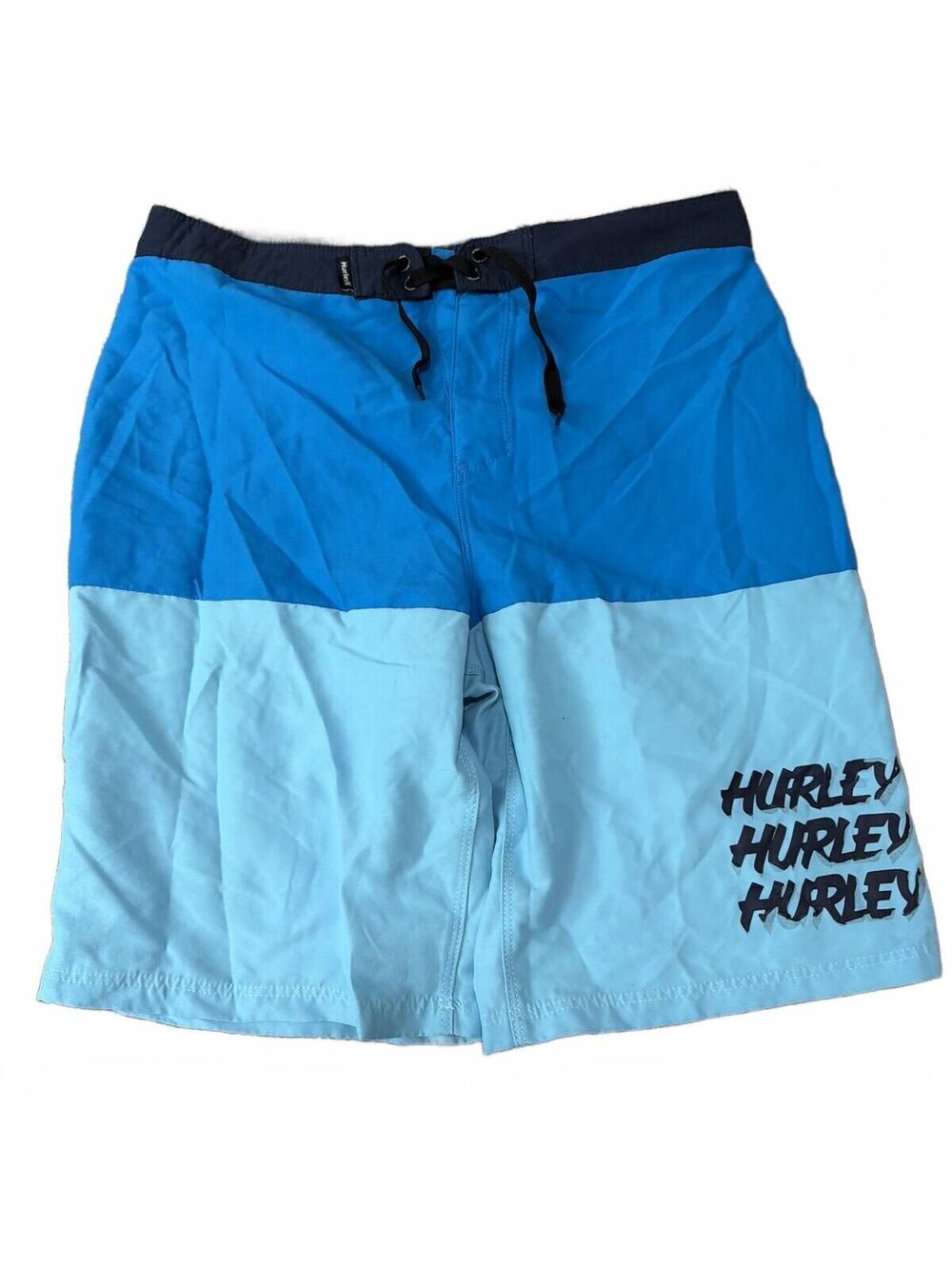 Hurley Blue Colorblock Board Shorts - Boys 18/29